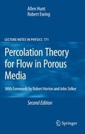 Cover: Percolation Theory for Flow in Porous Media - Springer