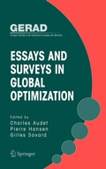 Cover: Essays and Surveys in Global Optimization - Springer