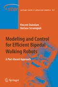 Cover: Modeling and Control for Efficient Bipedal Walking Robots - Springer