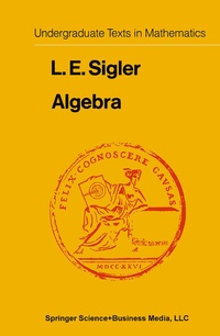 Abbildung von: Algebra - Springer
