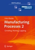 Cover: Manufacturing Processes 2 - Springer