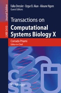 Cover: Transactions on Computational Systems Biology X - Springer
