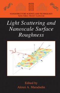 Enlarge image Cover: Light Scattering and Nanoscale Surface Roughness - Springer