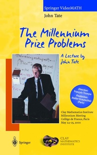 Enlarge image Cover: The Millennium Prize Problems. A Lecture by John Tate - Springer