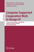 Cover: Computer Supported Cooperative Work in Design IV - Springer