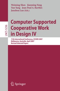 Enlarge image Cover: Computer Supported Cooperative Work in Design IV - Springer