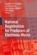 Cover: National Registration for Producers of Electronic Waste - Springer
