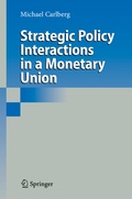 Cover: Strategic Policy Interactions in a Monetary Union - Springer