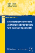 Cover: Recursions for Convolutions and Compound Distributions with Insurance Applications - Springer