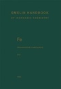 Cover: Fe Organoiron Compounds - Springer