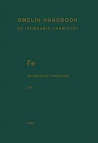 Abbildung von: Fe Organoiron Compounds - Springer