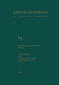 Abbildung von: Fe Organoiron Compounds - Springer