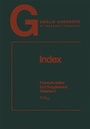 Cover: Index - Springer