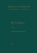 Cover: Sc, Y, La-Lu. Rare Earth Elements - Springer