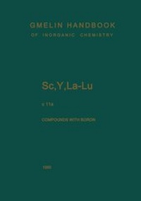 Abbildung von: Sc, Y, La-Lu. Rare Earth Elements - Springer