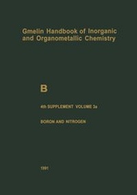 Abbildung von: B Boron Compounds - Springer