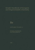 Cover: Be Beryllium - Springer