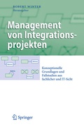 Cover: Management von Integrationsprojekten - Springer