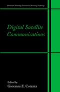 Cover: Digital Satellite Communications - Springer