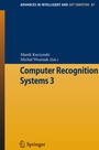 Cover: Computer Recognition Systems 3 - Springer