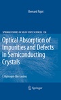 Cover: Optical Absorption of Impurities and Defects in Semiconducting Crystals - Springer