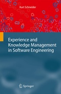 Cover: Experience and Knowledge Management in Software Engineering - Springer