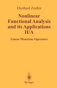 Abbildung von: Nonlinear Functional Analysis and its Applications / Applications to Mathematical Physics - Springer