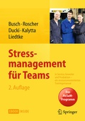 Cover: Stressmanagement f&uuml;r Teams - Springer