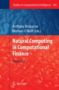 Cover: Natural Computing in Computational Finance - Springer