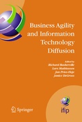 Cover: Business Agility and Information Technology Diffusion - Springer