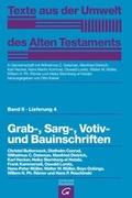 Cover: Texte aus der Umwelt des Alten Testaments, Bd 2: Religi&ouml;se Texte / Grab-, Sarg-, Votiv- und Bauinschriften - G&uuml;tersloher Verlagshaus