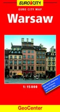 Cover: Warsaw GeoCenter City Map - Mairs Geographischer Verlag,Kurt Mair