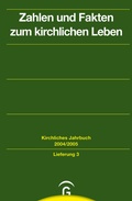 Cover: Kirchliches Jahrbuch f&uuml;r die Evangelische Kirche in Deutschland / Zahlen und Fakten zum kirchlichen Leben - G&uuml;tersloher Verlagshaus