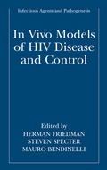Cover: In vivo Models of HIV Disease and Control - Springer