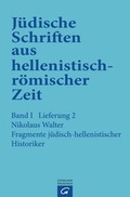 Cover: J&uuml;dische Schriften aus hellenistisch-r&ouml;mischer Zeit, Bd 1: Historische... / Fragmente j&uuml;disch-hellenistischer Historiker - G&uuml;tersloher Verlagshaus