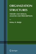 Cover: Organization Structures - Springer