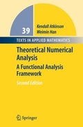 Cover: Theoretical Numerical Analysis - Springer