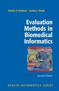 Cover: Evaluation Methods in Biomedical Informatics - Springer