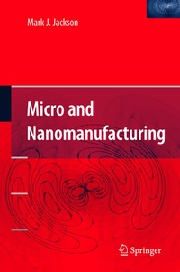 Enlarge image Cover: Micro and Nanomanufacturing - Springer