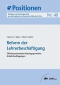 Cover: Reform der Lehrerbesch&auml;ftigung - IW Medien