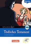 Cover: Lextra - Deutsch als Fremdsprache - DaF-Lernkrimis: Ein Fall f&uuml;r Patrick Reich / A2/B1 - T&ouml;dliches Testament - Cornelsen Verlag