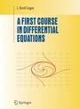 Cover: A First Course in Differential Equations - Springer