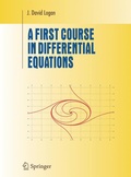 Cover: A First Course in Differential Equations - Springer