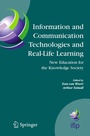 Cover: Information and Communication Technologies and Real-Life Learning - Springer
