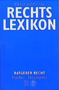 Enlarge image Cover: Rechtslexikon - Fischer Taschenbuch