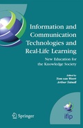 Cover: Information and Communication Technologies and Real-Life Learning - Birkhauser Boston Inc