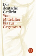 Cover: Das deutsche Gedicht - Fischer Taschenbuch