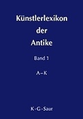 Cover: K&uuml;nstlerlexikon der Antike - De Gruyter