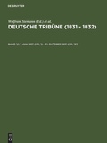 Cover: 1. Juli 1831 (Nr. 1) - 31. Oktober 1831 (Nr. 121) - De Gruyter Saur