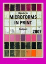 Cover: Guide to Microforms in Print 2007 - De Gruyter Saur
